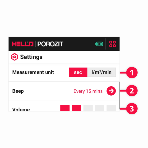 Settings