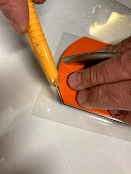 3. Place the fabric